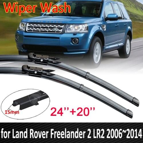 For Land Rover Freelander 2 LR2 2006~2014 2007 2008 2009 2010 2011 2012 2013 Car Wiper Blade Windshield Wipers Car Accessories