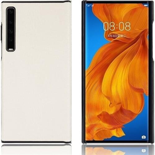 Slim Leather Phone Protective Case Hard Shell Shockproof Crocodile Phone Back Cover for Huawei Mate XS X Smartphones