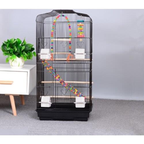 1 Pcs Parrot bird cage extra large luxury large peony gray parrot cage metal breeding gray parrot bird cage