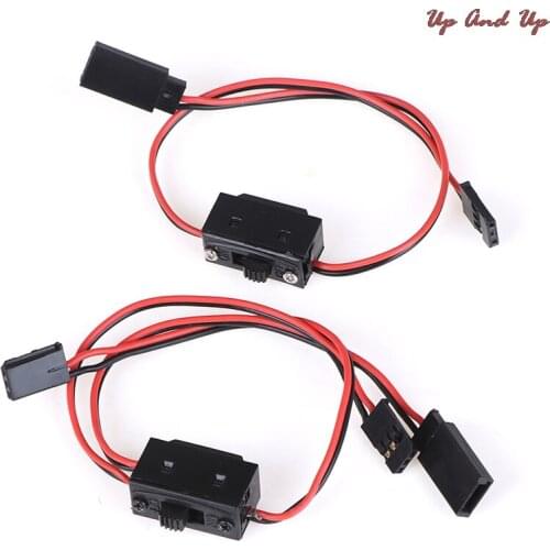 1PCS RC Switch JR Futaba Connector On- Off with Spare Male Plug
