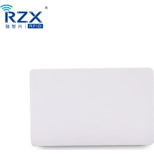 100pcs Wholesale PVC Blank White Printable RFID E-shield Card Wallet RFID Blocking Card For Data Protection