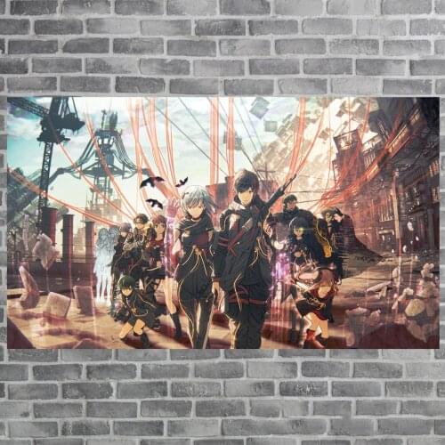 Scarlet Nexus Game Poster Anime Canvas Oil Painting Live Room Wall Scroll Canvas Wall Stickers Poster Home Decoration Painting