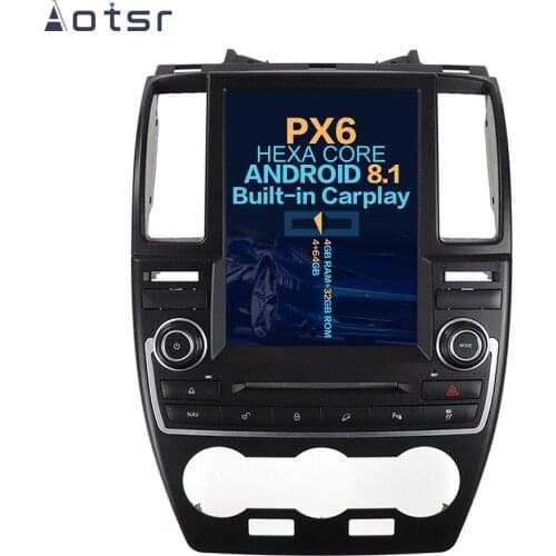 Aotsr Tesla 10.4“ Vertical screen Android 8.1 Car DVD Multimedia player GPS Navigation For Land Rover Freelander 2 2007 - 2015