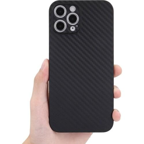 For iphone 12 pro max PP Case Cover Thin Silm For iphone 12 12 pro mini High Quality Case Black Simple Style Back Cover