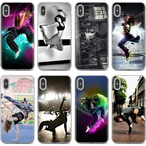 For Xiaomi Redmi 2 S2 3 3S 4 4A 5 5A 5 6 6A 7A 9 9T 9C 9A Pro Pocophone F1 Breaking hip hop Dancing Break dance Bling Phone Case