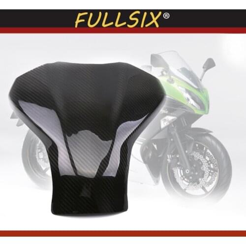 Motorcycle Carbon Fiber Ninja 400 Fuel Tank Cover Case Gas Fairing Cap Bodykit Shell Shell for KAWASAKI NINJA400 Z400 2018-19