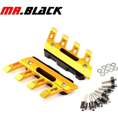 5 colors For Kawasaki Z800 Z900 Z1000 Z1000SX Motorcycle CNC Front Fender Slider Side Protection Guard Accessories