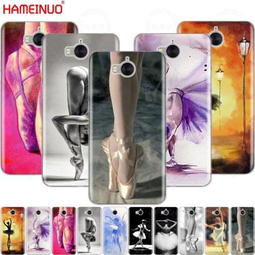 HAMEINUO Ballet Ballerina Dancer Shoes phone Cover Case for huawei honor 3C 4X 4C 5C 5X 6 7 Y3 Y6 Y5 2 II Y560 Y7 2017 PRIEM