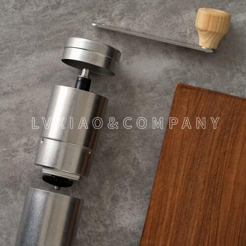 Coffee Burr Grinder Kitchen Tools Ceramic Stainless-Steel Adjustable Manual Portable