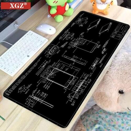 Mouse Pad Large Game Console 80x30cm L Lockedge Computer Player Keyboard and Mouse Pad Beast Desk Mouse Pad (for PC Desktop Pad)