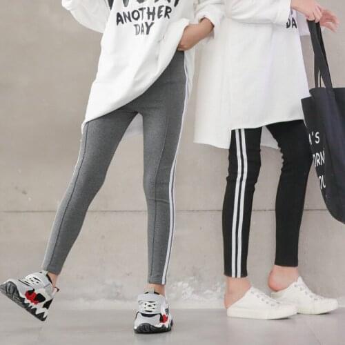 Girls' Leggings 2020 Autumn Fashion Simple and Versatile Casual Leggings Fashion Warm Slim Slimming Pants