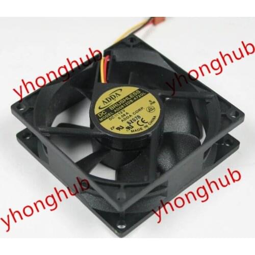 ADDA AD0812DB-A72GL DC 12V 0.08A 80x80x25mm Server Cooling Fan