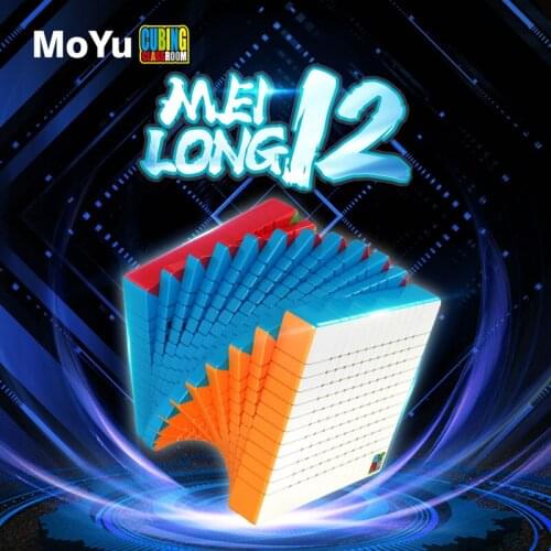 Original High Quality MoYu MeiLong 12 12x12x12 Magic Cube MeiLong12 12x12 Speed Puzzle Christmas Gift Ideas Kids Toys