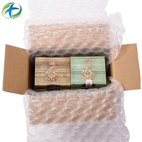 300m Length Shockproof Air Bubble Film Air Cushion Film For Express Delivery