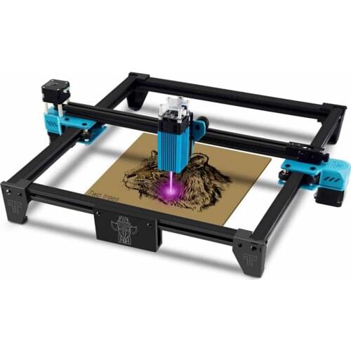 Totem S Mini DIY CNC Engraving Machine 40W Frame Compressed Spot LD+FAC Fast High Precision Cutting Machine Tool