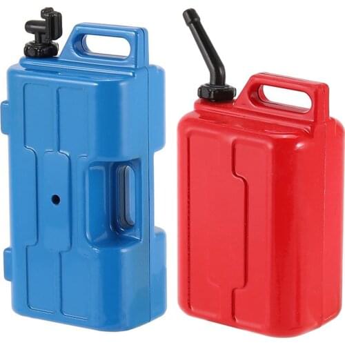 1 Set RC Car Mini Fuel Tank & Water Jug Decoration Tools for 1:10 RC Rock Crawler Axial SCX10 Wraith D90 Traxxas TRX-4