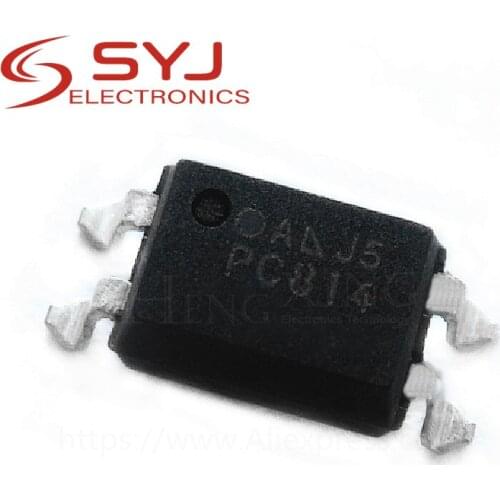 10pcs/lot FOD814 PC814 EL814 LTV-814 FOD814 PC814A SOP-4 SMD opto-isolator transistor Photovoltaic Output In Stock
