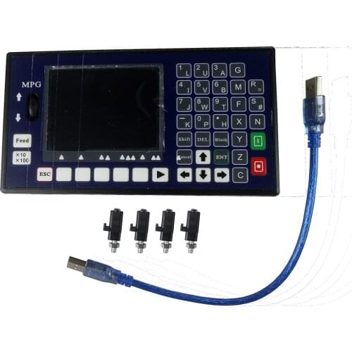 4 axis CNC controller TC5540H 400KHz USB Stick G code Spindle Control MPG Tool Setting Support Servo & Stepper