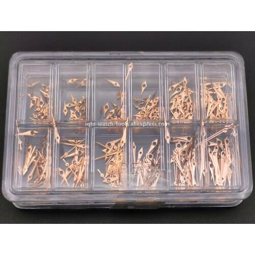 Free Shipping 120 pcs Watch Hands Of Miyota 2035 Movement Rose Gold Hands Hour Minute And Second Hands For Watch Repair