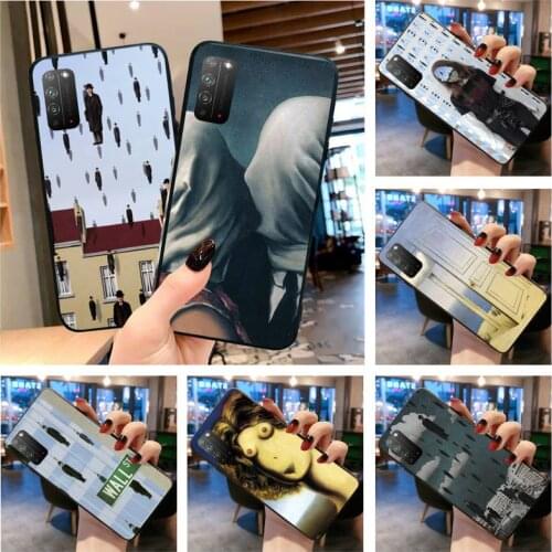 Rene magritte Phone Case for Huawei Honor 30 20 10 9 8 8x 8c v30 Lite view 7A pro