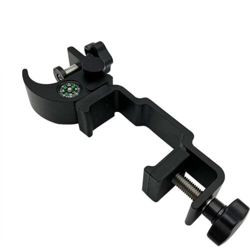 Brand new Corrosion resistant GNSS GPS Pole Clamp with compass &Open Data Collector Cradle pole holder mount Free shipping