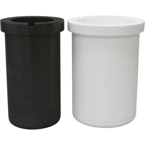 Capacity High-purity Melting Graphite Crucible Cup Mould Melting Resistance for Gold and Silver 1-5KG Metal Smelting Tools