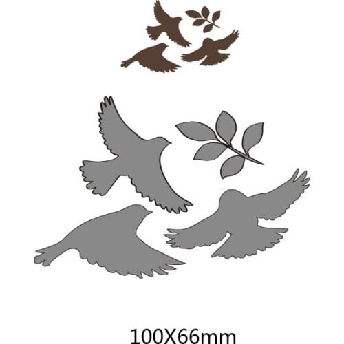 Cute animals pigeon cutting Dies paper craft home decor metal cutting dies Craft Embossing Scrapbooking