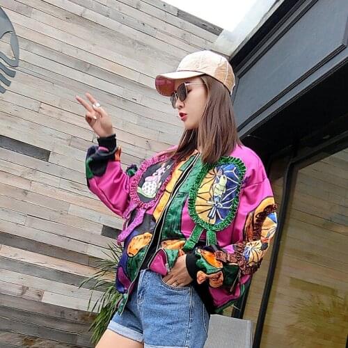 2020 Fashion The New Loose Wild Leisure Baseball Uniform Jacket Free Shipping