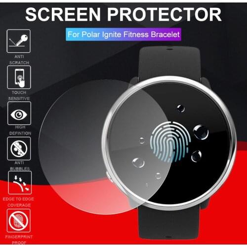 New High Quality Tempered Glass Clear Protective Film Smart Watch Tempered Film For Polar Ignite Fitness Smartwatch