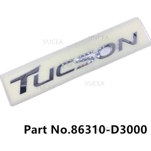 Genuine 86310D3000 Rear trunk lid TUCSON English label emblem logo for hyundai Tucson 2016 2017 2018 OEM 86310-D3000 86310 D3000
