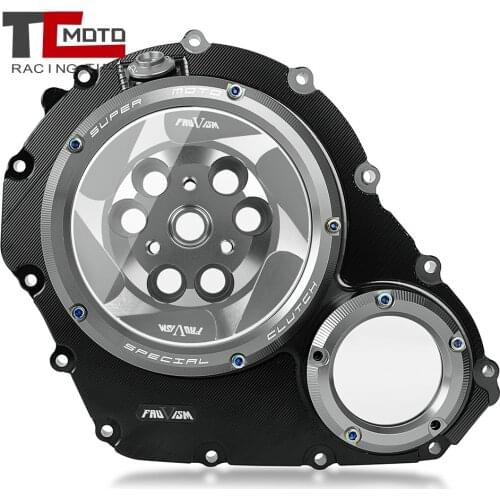 For SUZUKI GSX-R GSXR 600 750 2006-2020 Clear Clutch Cover Protector Guard for Suzuki GSXR750 GSXR600 GSX-R600 GSX-R750 06-20