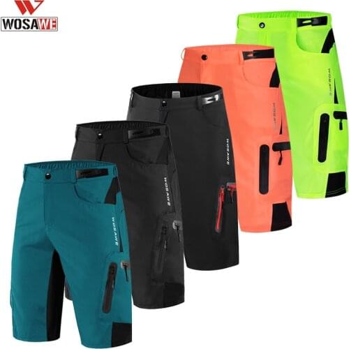 WOSAWE Shorts Motocross Racing Moto MTB Downhill Bicycle Mountain Bike Summer Short Pants