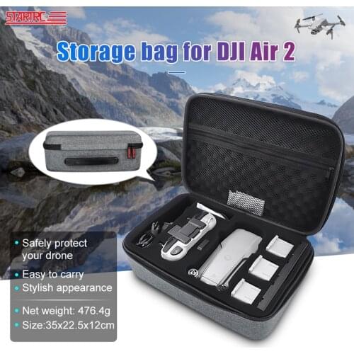 STARTRC Mavic Air 2 Case Portable Mavic Air 2 Storage Bag Protective Hand Bag For Dji Mavic Air 2 Drone Accessories Kits