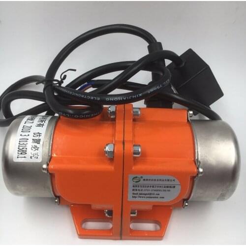ToAuto 30-100W Industrial Vibration Motor Three phase AC 220V Asynchronous Vibrating Vibrator for Washing Sweeping Machine