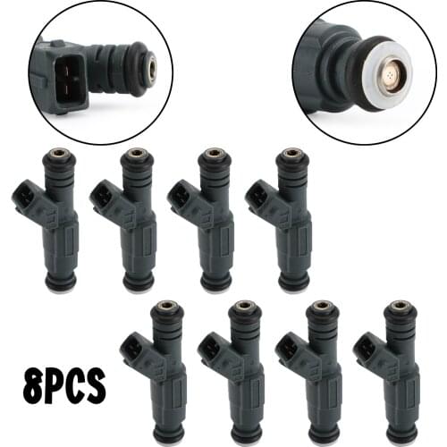 Artudatech 8Pcs Fuel Injectors 0280155931 Fit For Chevrolet Corvette 1992-2004 5.7L Car Accessories