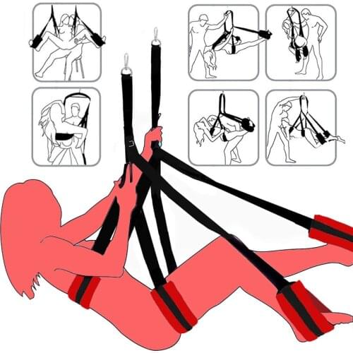 Adult Games Sexo BDSM Bondage Set Sex Swing Toys For Woman Couples Slave Erotic Sex Prostate Sexual Harness Women Sex Game Shop