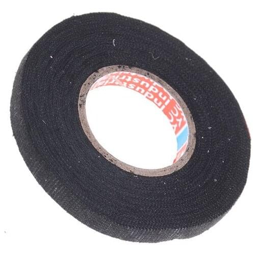 1Roll Cable Protection Heat-resistant Wiring Harness Tape Looms Wiring Harness Cloth Fabric Tape Adhesive 9mm X 15M