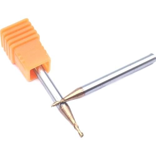 1PCS HRC60 2F 1.5XD4X50L Endmill Milling Cutter Alloy Tungsten Steel CNC Maching Milling Machine Tools For Steel Woodworking