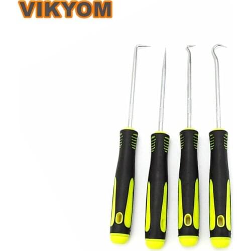 4PCS Automotive Oil Seal Screw Driver Hand Tool Kit and Scraper Removal Hook Tools