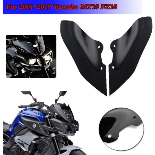 Motorcycle Accessories For Yamaha MT10 FZ10 2016 2017 2018 2019 Upper Headlight Side Panel Cowling Fairing Cover Protector