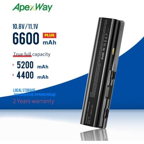 Apexway HSTNN-IB72 HSTNN-DB72 HSTNN-DB73 HSTNN-IB79 HSTNN-Q34C Laptop Battery for HP COMPAQ CQ60 CQ61 For Presario G50 G60 G70