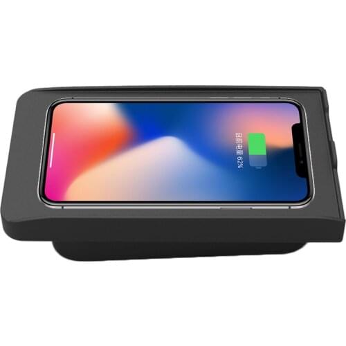 Aotsr Wireless Car Charger For Volvo XC90/XC60/ S90L/V90 2017-2018 Intelligent Infrared Fast Wireless Charging Car Phone Holder