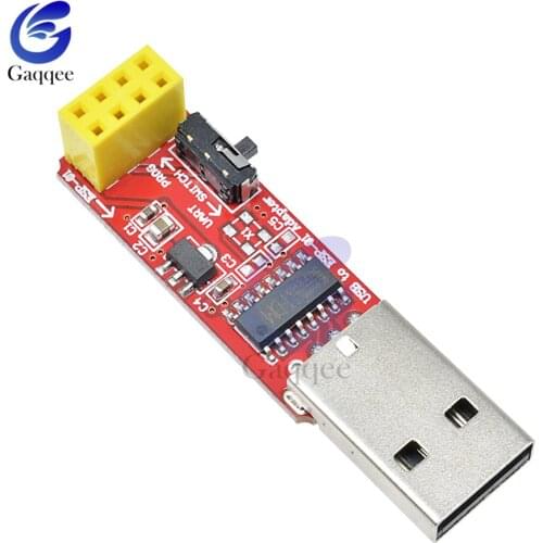 CH340 USB to Serial TTL ESP8266 ESP-01 ESP-01S ESP01S Adapter DC3.3V Wireless WiFi Developent Board Module for Arduino DIY Kit