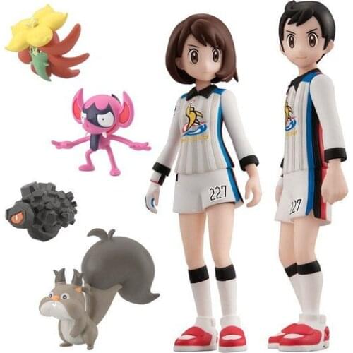 Cuteanime 100% Original Banpresto Monster Figure GYM SET CANDY TOY Figure PVC Action Model Toys Anime Figure Action Fugure