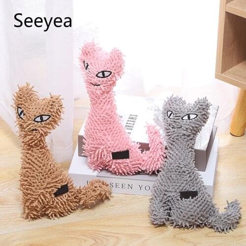 Pet Dog Toys Are Suitable For Small And Medium-sized Puppy Animal Shape Plush Chewing Molar Toys Pet Squeak Plush Dog Toys