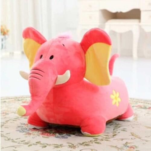 Cartoon Plush Dinosaur Sofa Chair Cute Little Baby Single Sofa Children utility Stuffed Animals Plush Toys Free Shipping