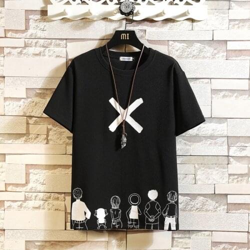 High Quality Short Sleeve T Shirt Men 2021 Summer O NECK Tshirt Top Tees Classic Brand Fashion Clothes Plus Size M-5XL
