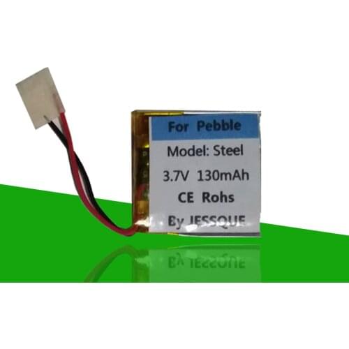 Original Replace 130mAh Battery For Pebble Classic & Steel Smart Watch Polymer Rechargeable Accumulator AKKU