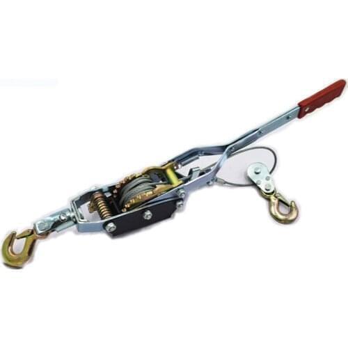 Cable Puller Sling Manual Winch Relay 4000Kg with 2 Gears for Moving Cars Logs Boat Winch Trailer