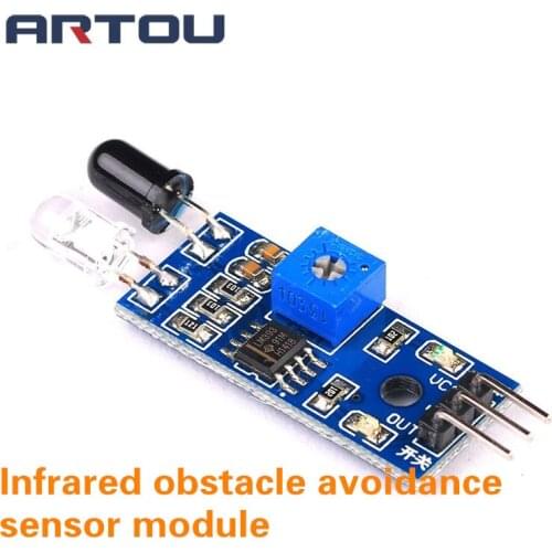 5PCS Smart Electronics Smart Car Robot Reflective Photoelectric 3pin IR Infrared Obstacle Avoidance Sensor Module for arduino